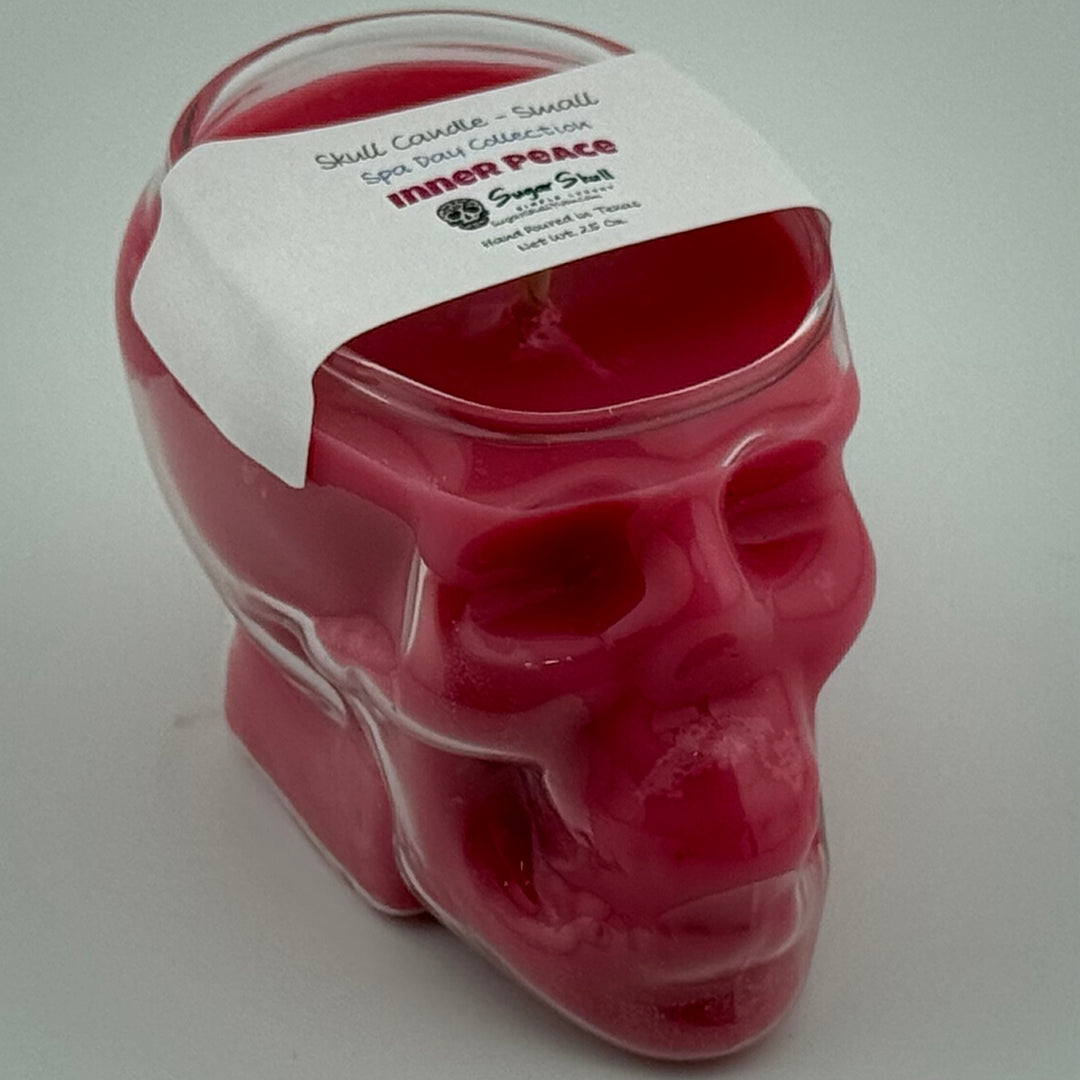 Spa Day Skull Candles
