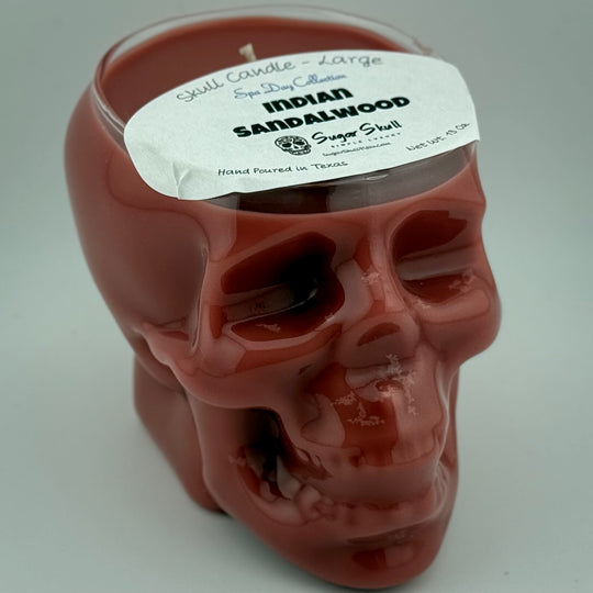 Spa Day Skull Candles