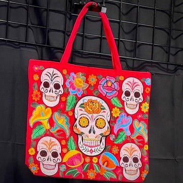 Embroidered Bags - Sugar Skull, LLC