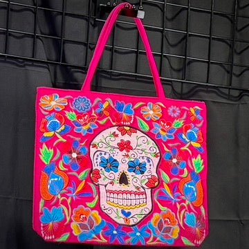 Embroidered Bags - Sugar Skull, LLC