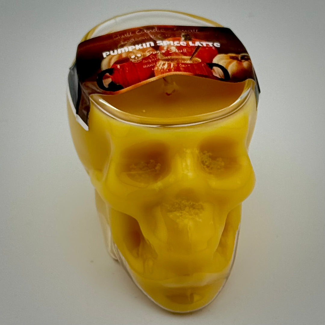 Seasonal Skull Candles