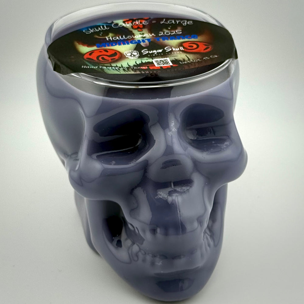 Seasonal Skull Candles
