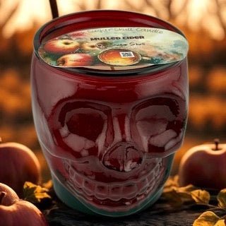Seasonal 2 - Wick Sugar Skull Candles - Sugar Skull, LLC