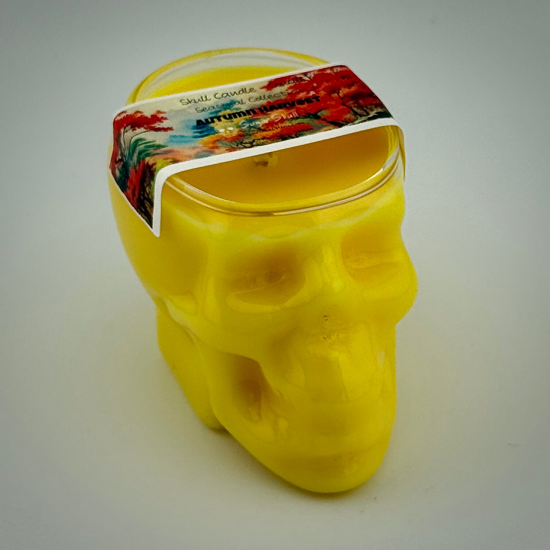 Seasonal Skull Candles