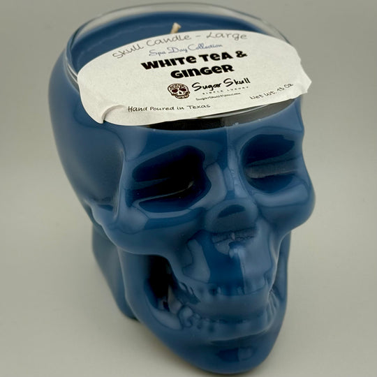 Spa Day Skull Candles