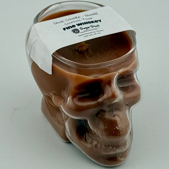Cocktail Time Skull Candles