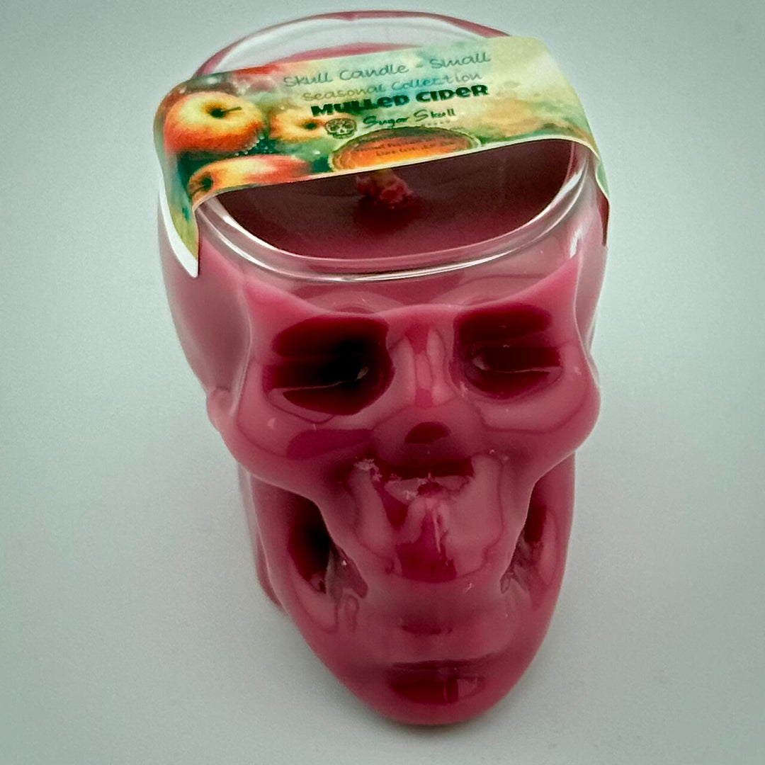 Seasonal Skull Candles