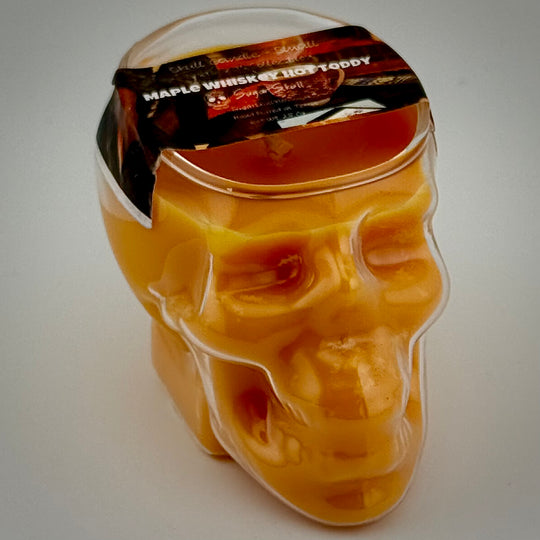 Seasonal Skull Candles
