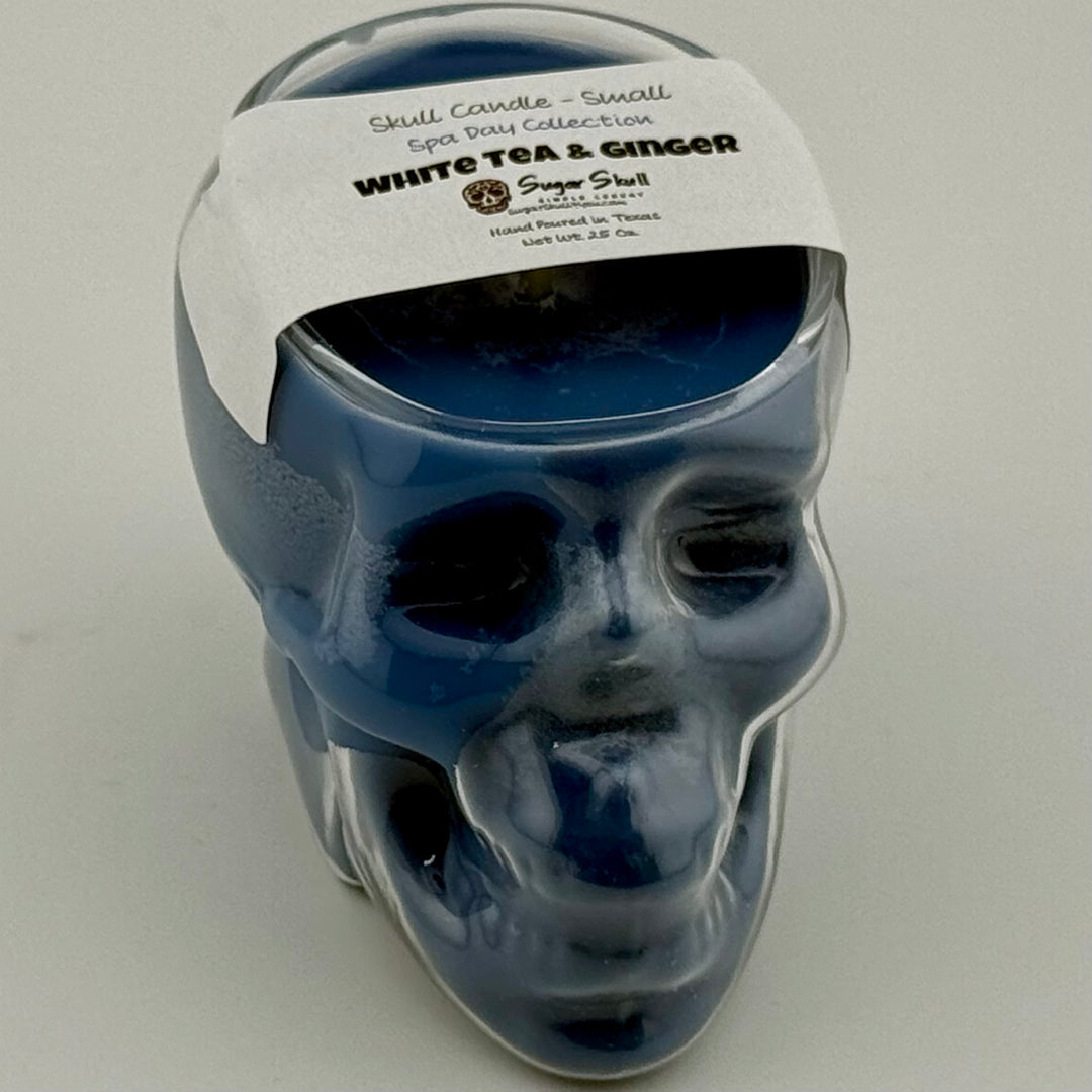 Spa Day Skull Candles