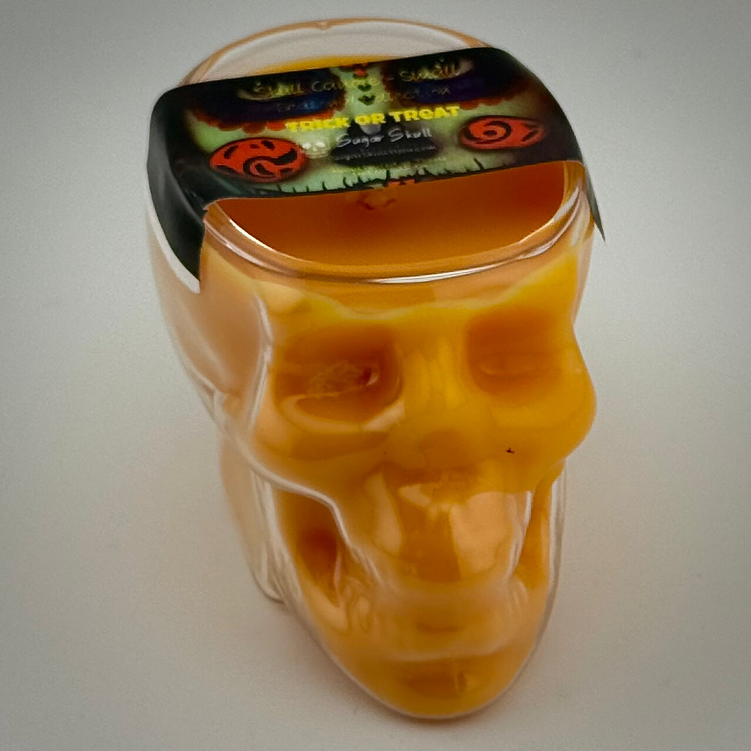Seasonal Skull Candles