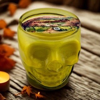 Seasonal 2 - Wick Sugar Skull Candles - Sugar Skull, LLC