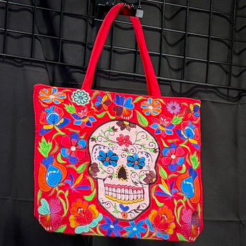 Embroidered Bags - Sugar Skull, LLC
