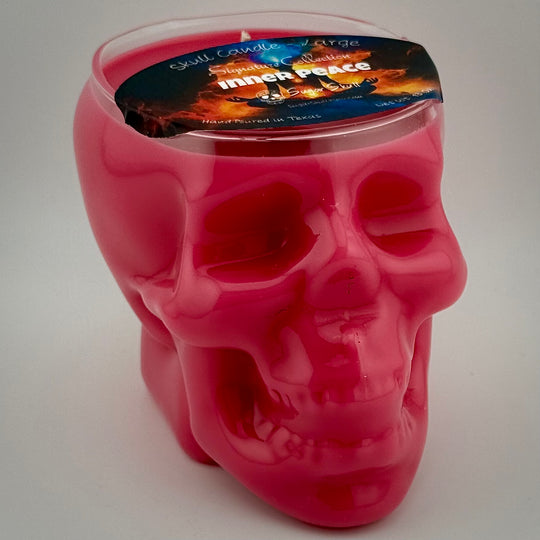 Spa Day Skull Candles