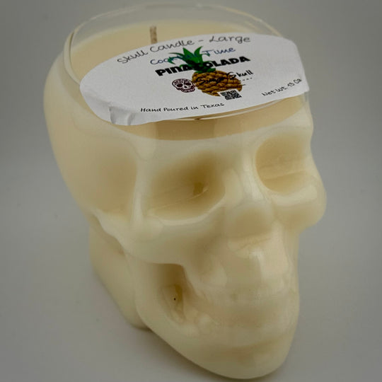 Cocktail Time Skull Candles