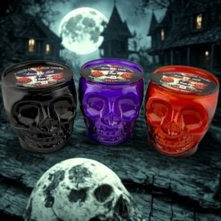 Seasonal 2 - Wick Sugar Skull Candles - Sugar Skull, LLC