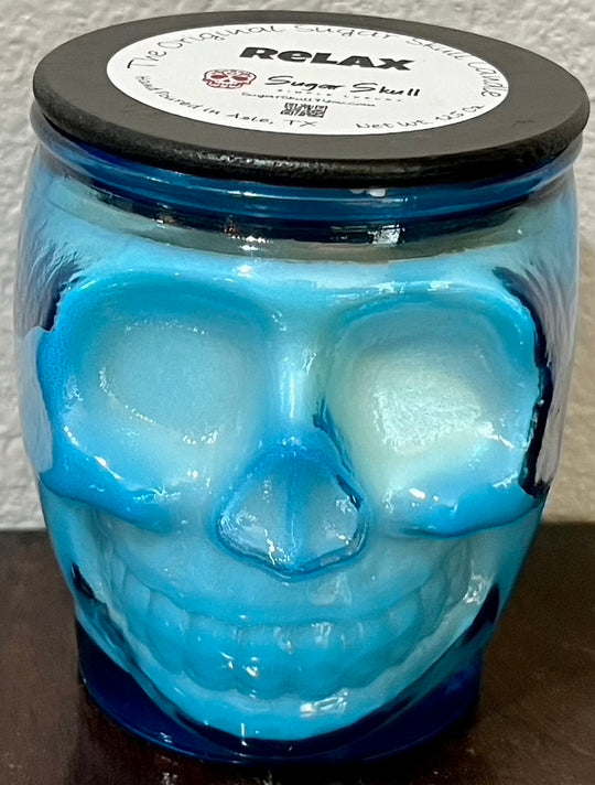 The Original Sugar Skull Candle - Colors!