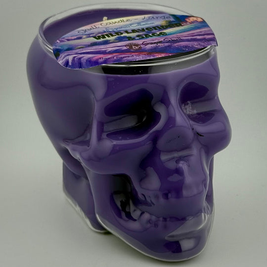 Spa Day Skull Candles