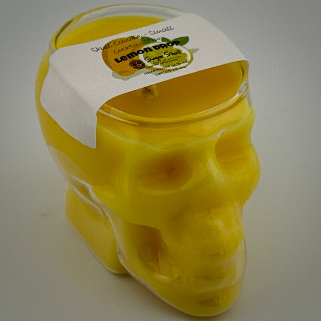 Cocktail Time Skull Candles