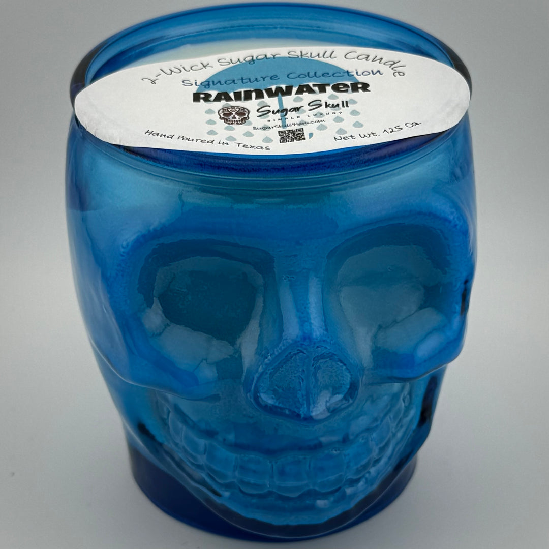 2-Wick Sugar Skull Candles - Signature Scents