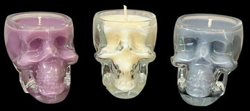 Sugar Skull Mini Skull Candles