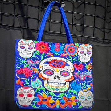 Embroidered Bags - Sugar Skull, LLC