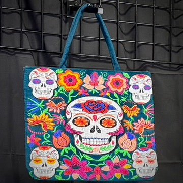 Embroidered Bags - Sugar Skull, LLC