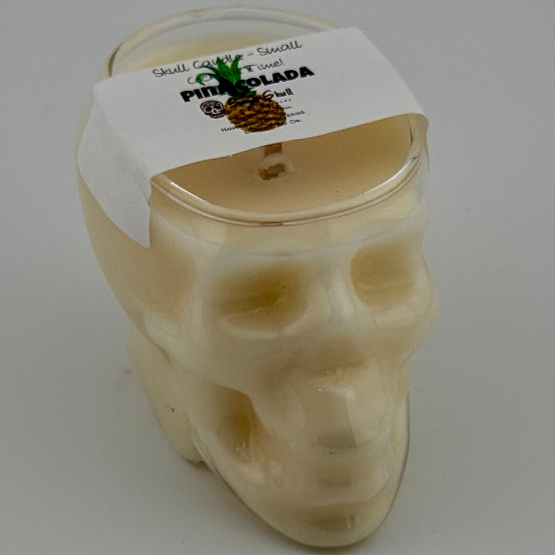 Cocktail Time Skull Candles