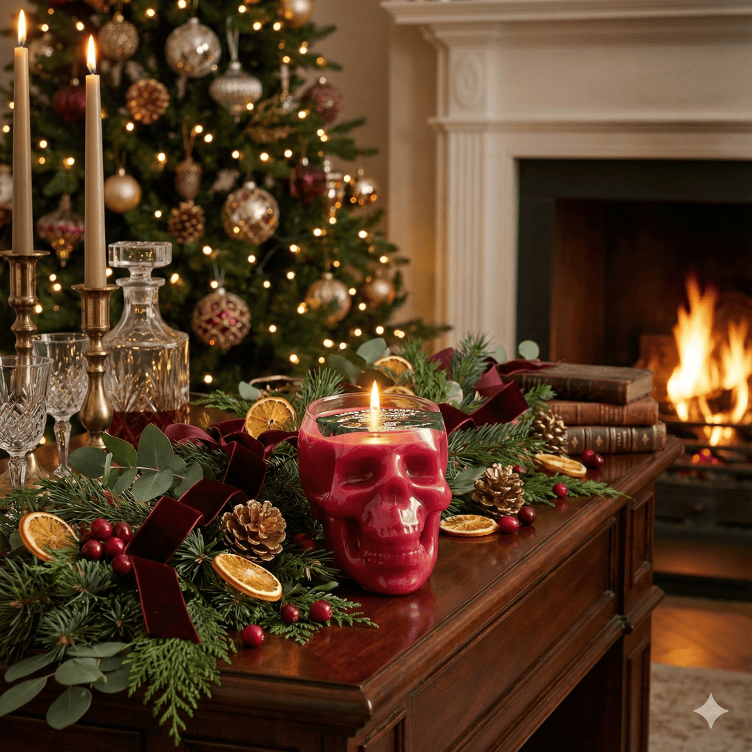 Seasonal Skull Candles - Sugar Skull, LLC
