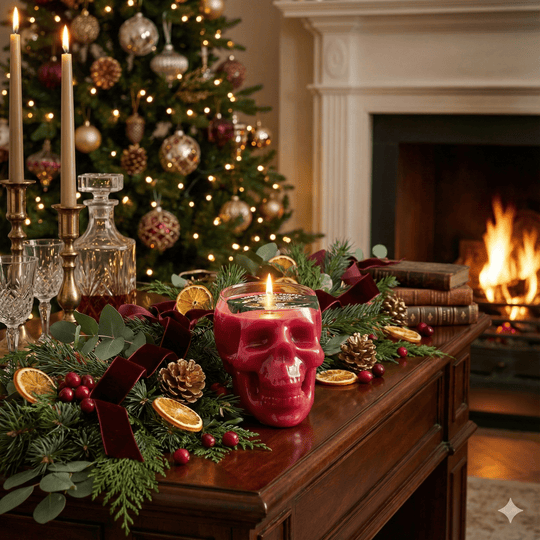 Seasonal Skull Candles - Sugar Skull, LLC