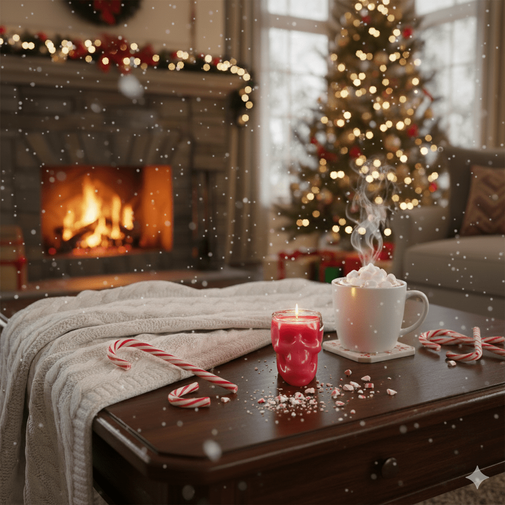 Seasonal Skull Candles - Sugar Skull, LLC