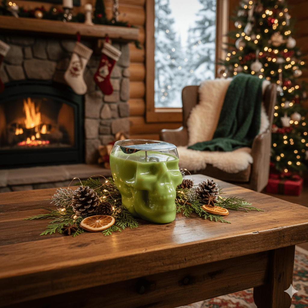 Seasonal Skull Candles - Sugar Skull, LLC