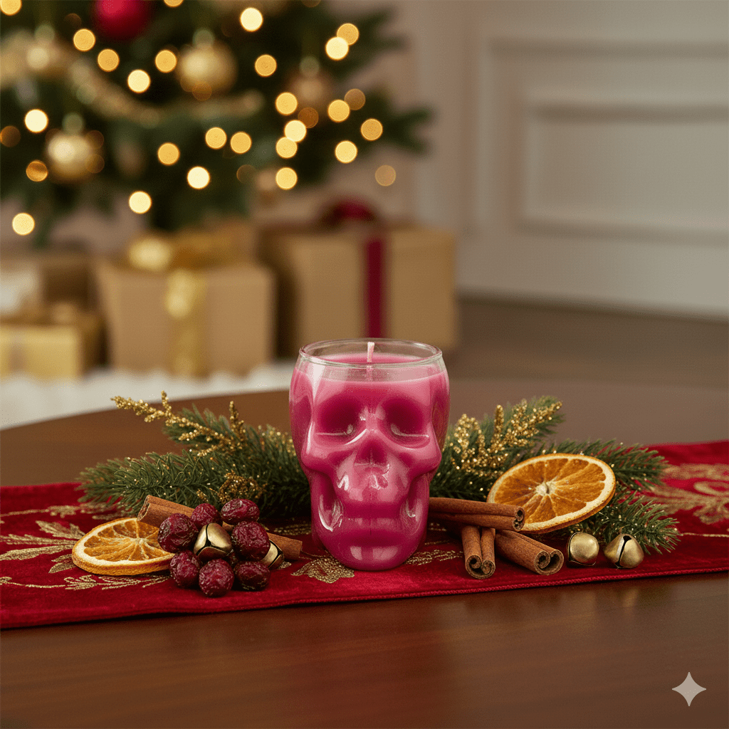 Seasonal Skull Candles - Sugar Skull, LLC
