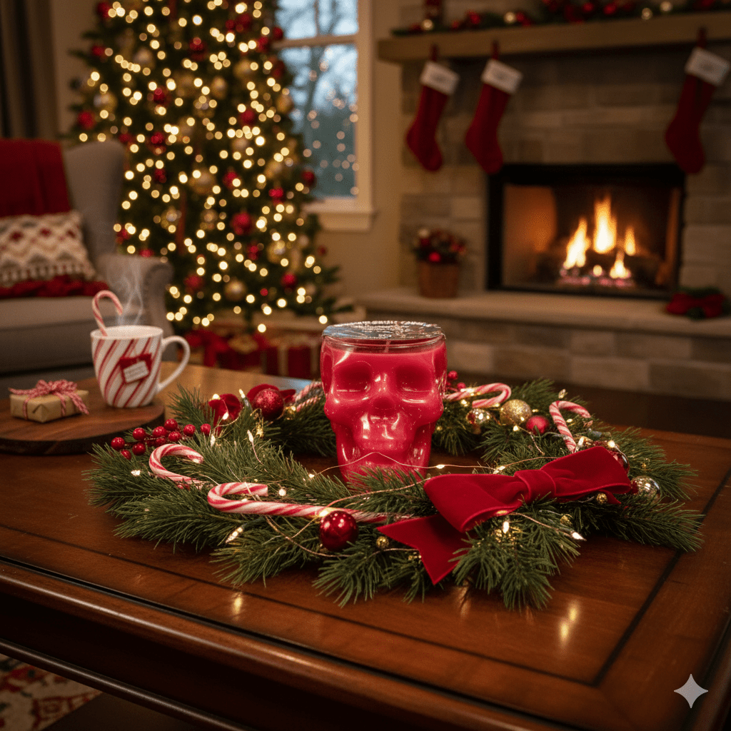 Seasonal Skull Candles - Sugar Skull, LLC