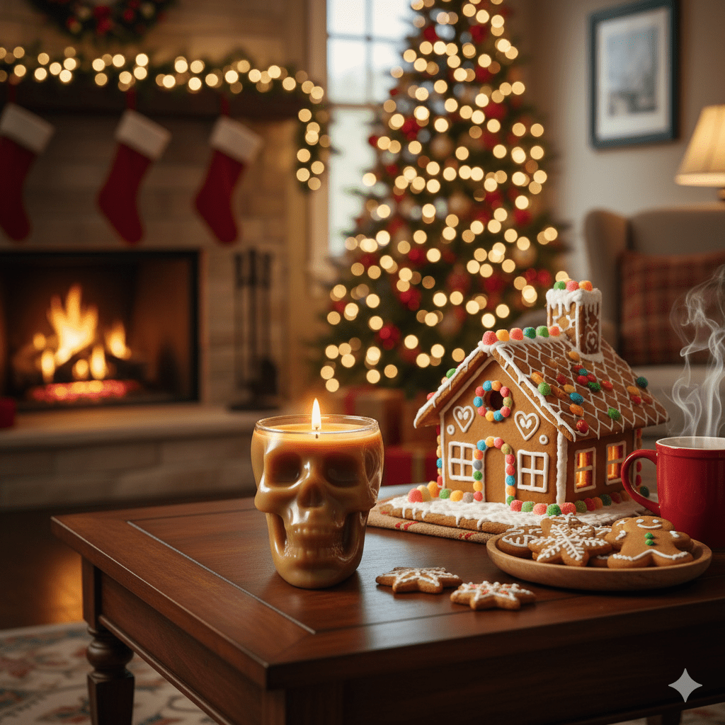 Seasonal Skull Candles - Sugar Skull, LLC