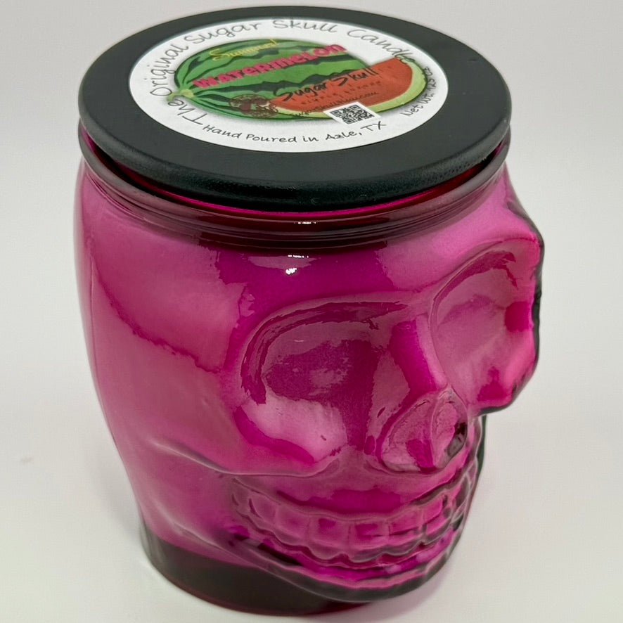 Watermelon Original Sugar Skull Candle - Sugar Skull, LLC